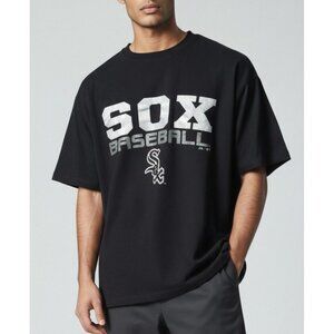 Majestic Cool Base Black Sox Baseball Tee  L/G